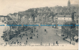 R034604 Boulogne Sur Mer. Le Quai Gambetta Et Le Quartier Saint Pierre. Levy Et - Wereld