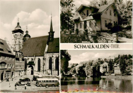 73902075 Schmalkalden Altmarkt Kirche Waldhaus Neuer Teich Schmalkalden - Schmalkalden