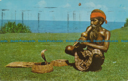 R035037 Ceylon. Snake Charmer With Cobra. De Soysa. 1960 - Wereld