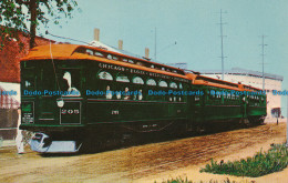 R035049 A Three Car Elgin And Belvidere Electric Company Train - Wereld