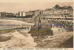 R034666 Biarritz. Casino Municipal. Roche Des Enfants. Hotel Du Palais. Marcel D - Monde