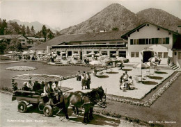 73863759 Ruhpolding Kurhaus Restaurant Terrasse Pferdewagen Ruhpolding - Ruhpolding