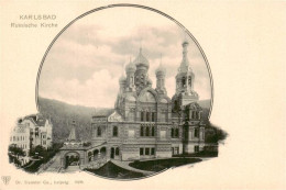 73863712 Karlsbad Eger Karlovy Vary Russische Kirche  - Tchéquie