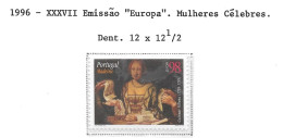 CEPT Mulheres Celebres - Unused Stamps