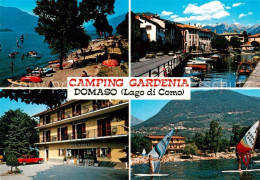 73830021 Domaso Lago Di Como IT Camping Gardenia Strand Bootshafen Surfer  - Otros & Sin Clasificación