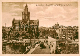 73795365 Amsterdam  NL Amsteldijk Met St Willebroduskerk  - Otros & Sin Clasificación