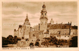 73795233 Krakow Krakau Wieze Katedry Wawelskiej Krakow Krakau - Polen