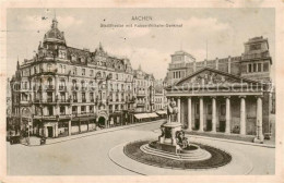 73795199 Aachen Stadttheater Mit Kaiser Wilhelm Denkmal Aachen - Aken