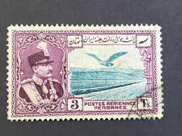 Iran Stamp 1930 Airmail - Reza Shah Pahlavi 3TS 3 Tuman - Iran