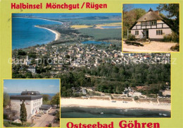 73755837 Goehren Ruegen Fliegeraufnahme Mit Halbinsel Moenchgut Hotel Nordperd M - Other & Unclassified