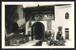 AK Hallstatt /O.-D., Kirchenportal  - Sonstige & Ohne Zuordnung