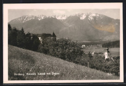 AK Bleiburg /Kärnten, Schloss Mit Petzen  - Other & Unclassified