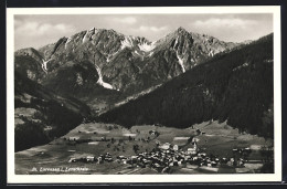 AK St. Lorenzen I. Lesachtal, Ortsansicht Mit Bergpanorama  - Other & Unclassified