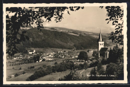 AK Bad St. Leonhard I. Lav., Ortsansicht Im Sonnenschein  - Altri & Non Classificati