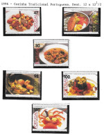 Cozinha Portuguesa - Unused Stamps