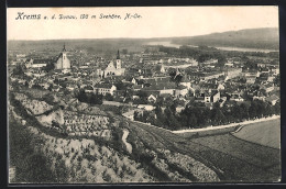 AK Krems A. D. Donau, Blick über Dächer Und Felder  - Altri & Non Classificati