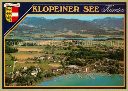 73285259 Seelach Klopeinersee Fliegeraufnahme  Seelach Klopeinersee - Sonstige & Ohne Zuordnung