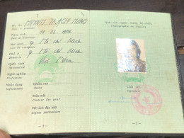 VIET NAM -OLD-ID PASSPORT-name-HUYNH TRACH HUNG-1992-1pcs Book - Collezioni