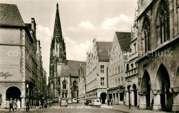 73283828 Muenster Westfalen Prinzipalmarkt Lambertikirche Muenster Westfalen - Muenster