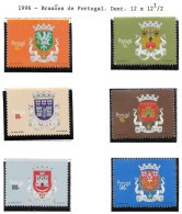 Brasões De Portugal 1º Grupo - Ungebraucht