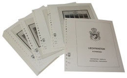 Lindner-T Liechtenstein Kleinbogen 1991-1992 Vordrucke 179-91 Neuware ( - Pre-printed Pages