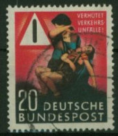 Bundesrepublik 162 BRD Verkehrsunfall-Verhütung Gestempelt - Used Stamps