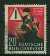 Bundesrepublik 162 BRD Verkehrsunfall-Verhütung Sauber Gestempelt - Used Stamps