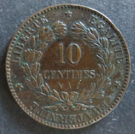 Münze Frankreich 1886 - 10 Centimes Dritte Republik Kupfer Ss - Andere & Zonder Classificatie