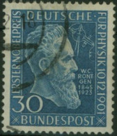 Bund 147 Röntgen 30 Pfg. Gestempelt 1951 - Oblitérés