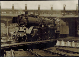 Ansichtskarte Eisenbahn Schnellzuglokomotive 03 225 Hamburg-Altona 1960 - Andere & Zonder Classificatie