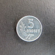 Münze Volksrepublik Polen 1962 5 Groszy Schön 38 Ss - Polonia