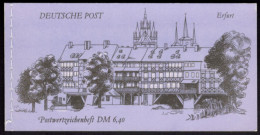 DDR Markenheftchen 10 Bauwerke Und Denkmäler 1990 Tadellos Postfrisch - Booklets