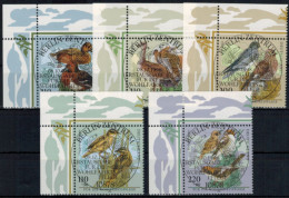 Bund 2015-2019 Bogenecke Eckrand Vollstempel Vögel Tiere Oben Links Ersttags-SST - Storia Postale