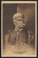 Militaria Foto Künstler Ansichtskarte General Feldmarschall Von Mackensen Sign. - 1914-18