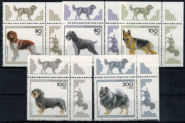Bund 1797-1801 Jugend Hunde Bogenecke Eckrand Oben Rechts Tadellos Postfrisch - Covers & Documents