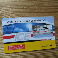 Bundesrepublik Markenheftchen 64 Wohlfahrt Eisenbahn ICE 2006 Ersttagsstempel - Altri & Non Classificati