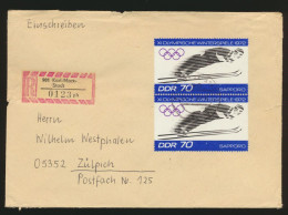 DDR R Brief MEF 1730 Olympia Sport Von Karl Marx Stadt Nach Zülpich - Lettres & Documents