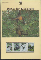 WWF Honduras 1084-1087 Der Geoffrey-Klammeraffe Kpl. Kapitel Bestehend - Honduras