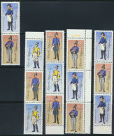 DDR Zusammendrucke 2997-3000 Postfrisch Postuniform Komplett Kat.-Wert 54,00 - Zusammendrucke