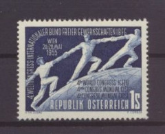 Österreich 1018 Weltkongreß Gewerkschaften Luxus Postfrisch MNH - Covers & Documents