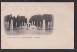 Ansichtskarte Park Versailles Neptun Brunnen Frankreich - Autres & Non Classés