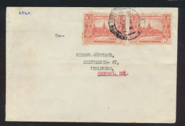 Asia Burma Myanmar Birma Brief MEF Nach Perleberg Cover To Germany - Myanmar (Birma 1948-...)