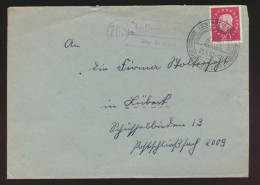 Bund Brief EF Heuss Landpoststempel über Kreiensen + Motiv SST Burgfestspiele - Lettres & Documents