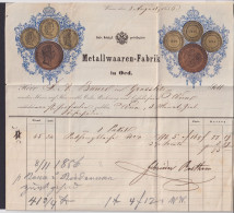 Österreich Kaiserlich Königli. Priviligierte Metallwaren Lithographierte - Otros & Sin Clasificación