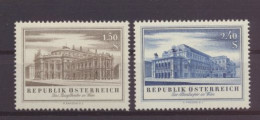 Österreich 1020-1021 Burgtheather Wien Luxus Postfrisch MNH - Lettres & Documents