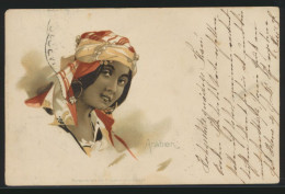 Ansichtskarte Künstler Jugendstil Art Nouveau Frauen Arabien Morgenländische - Unclassified