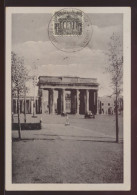 Brief Berlin Seltene Maximumkarte 42 Bauten Brandenburger Tor Mit SST - Storia Postale