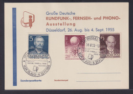 Bund Berlin Rundfunk Fernseh Und Phono Ausstellung Düsseldorf Auf Attraktiver - Cartas & Documentos