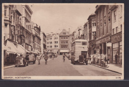 Ansichtskarte Northampton Drapery Grossbritannien Doppeldecker Bus Nach - Andere & Zonder Classificatie