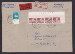 DDR Eilboten R Brief Bogenecke Eckrand Bogenzähler Bauten Halberstadt Nach - Briefe U. Dokumente